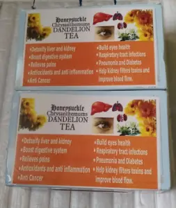 Honeysuckle Chrysanthemum Dandelion Tea