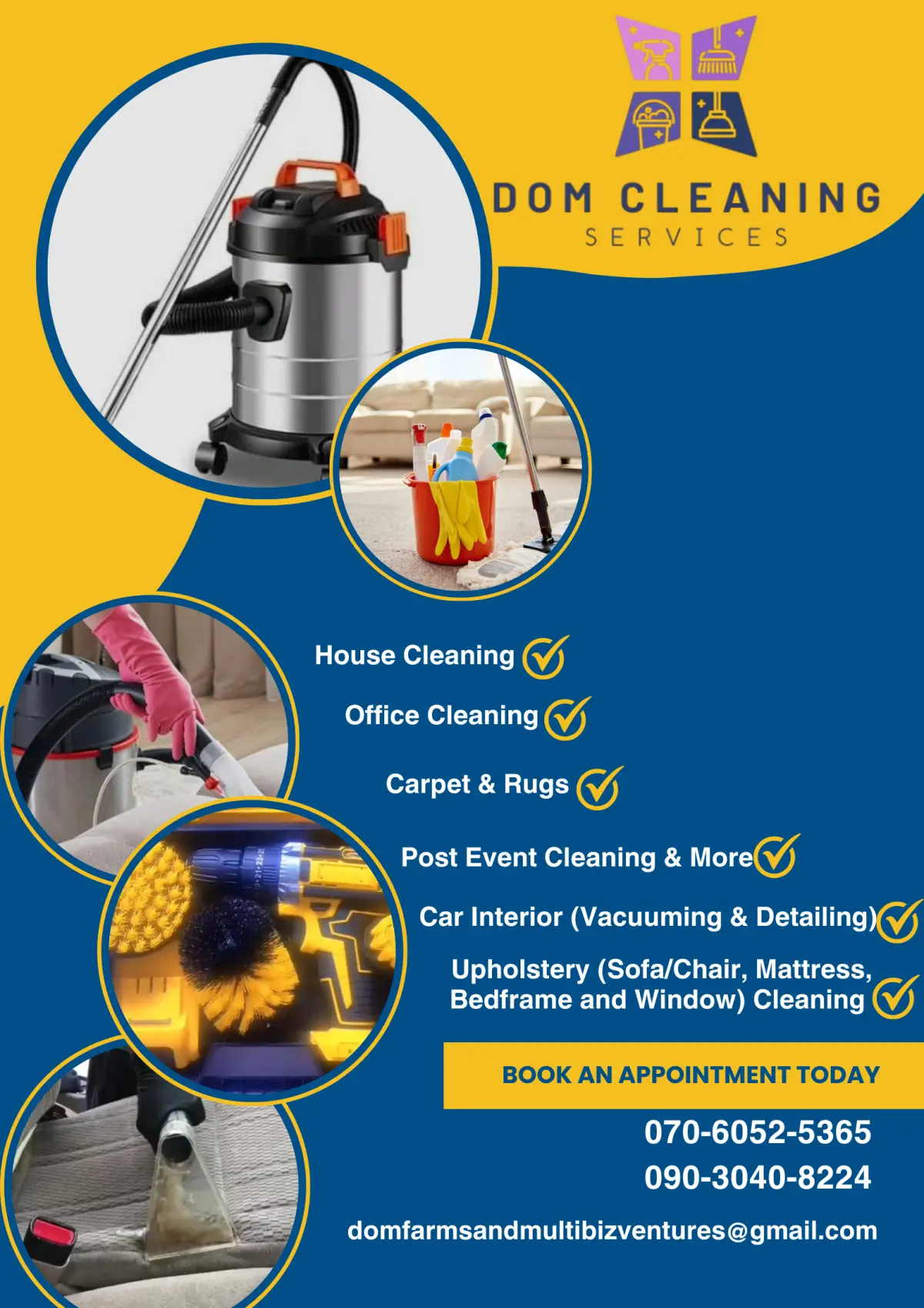 Upholstery and house cleaning services - Image 1