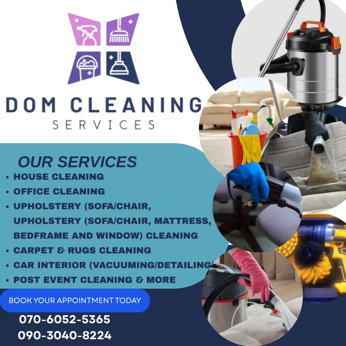 Upholstery and house cleaning services - Image 2
