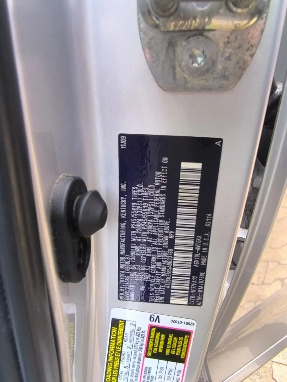 TOKS TOYOTA VENZA LIMITED 2010 MODEL FULL OPTION - Image 8