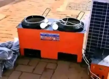 Hybrid solar stove