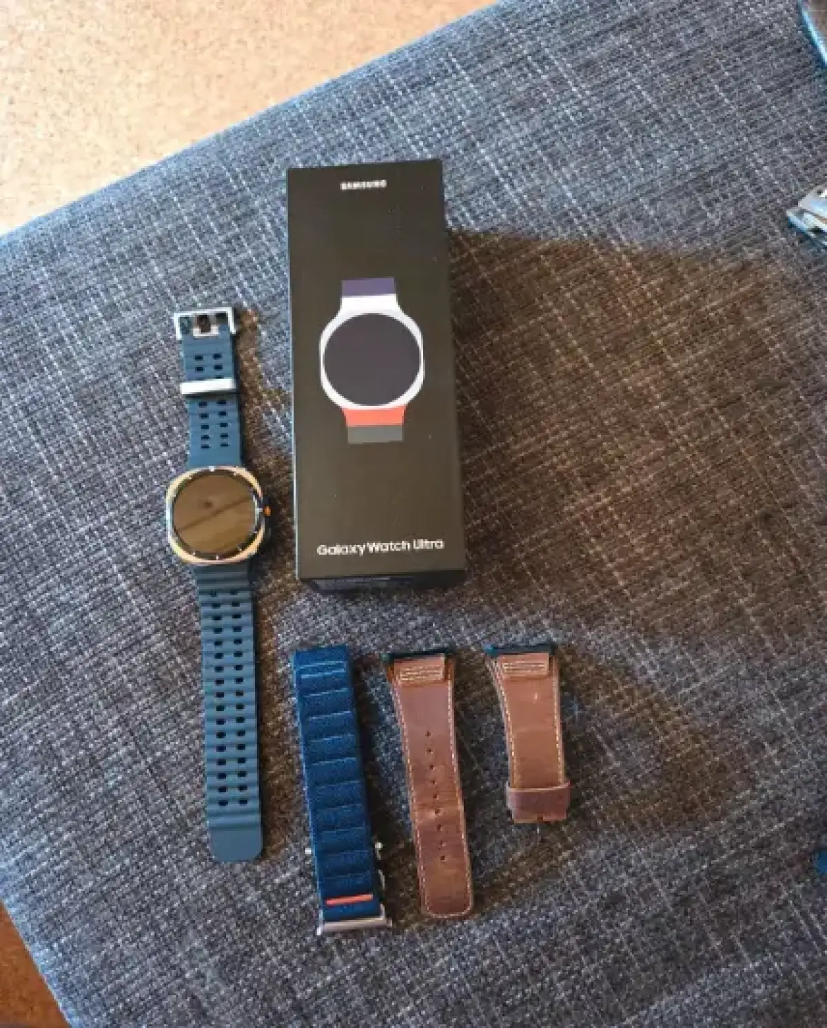 Samsung Galaxy Watch Ultra with accessories - Image 1
