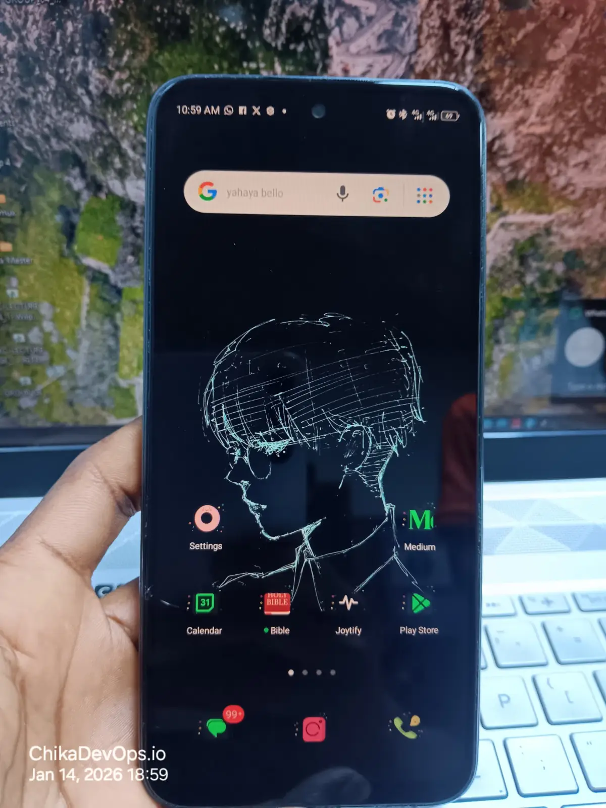 Infinix smart 9 HD 64GB 3GB - 3GB - Image 3