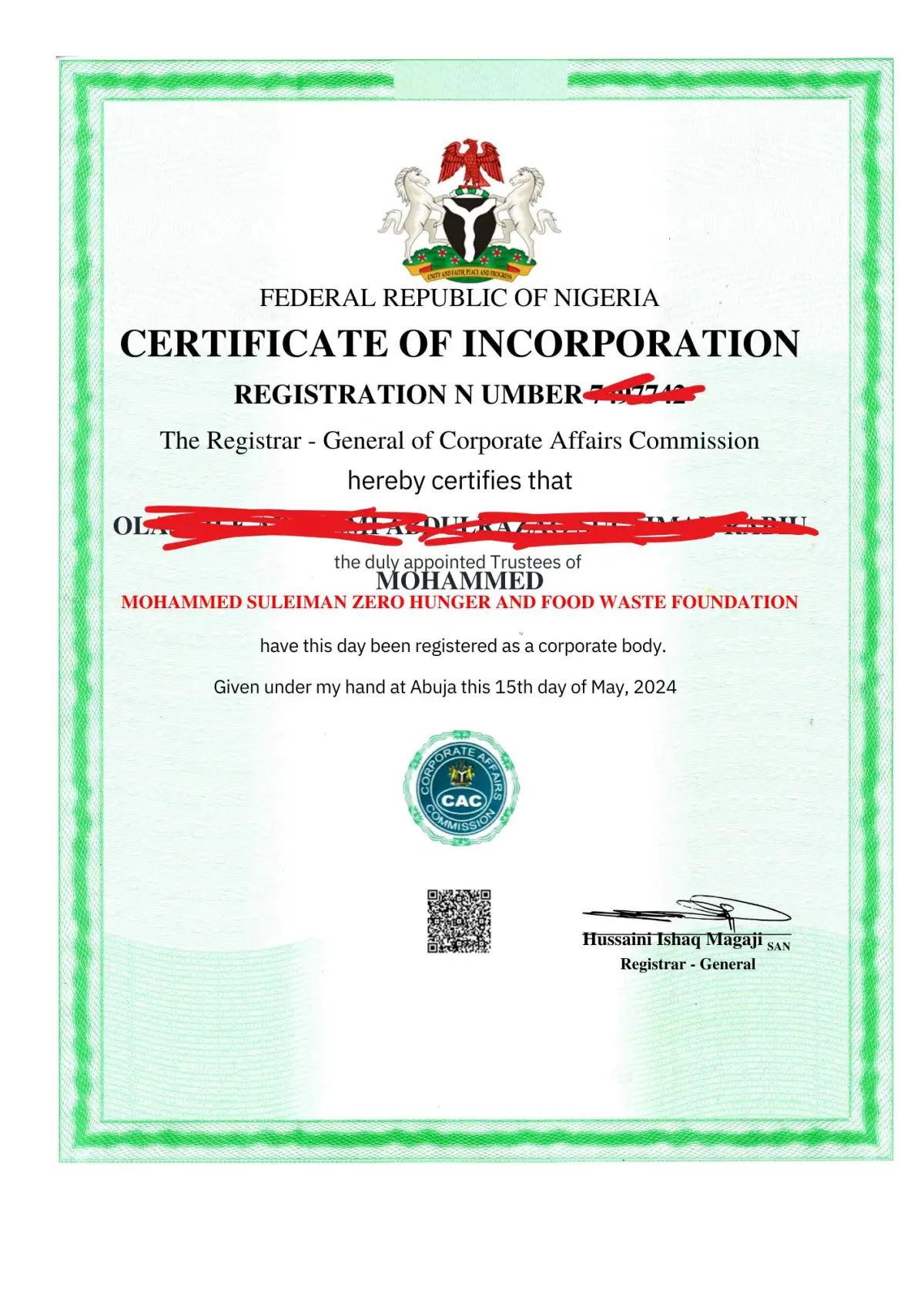 Register Your NGO, Association, Clubs And All Incorporated Trustees - Image 3