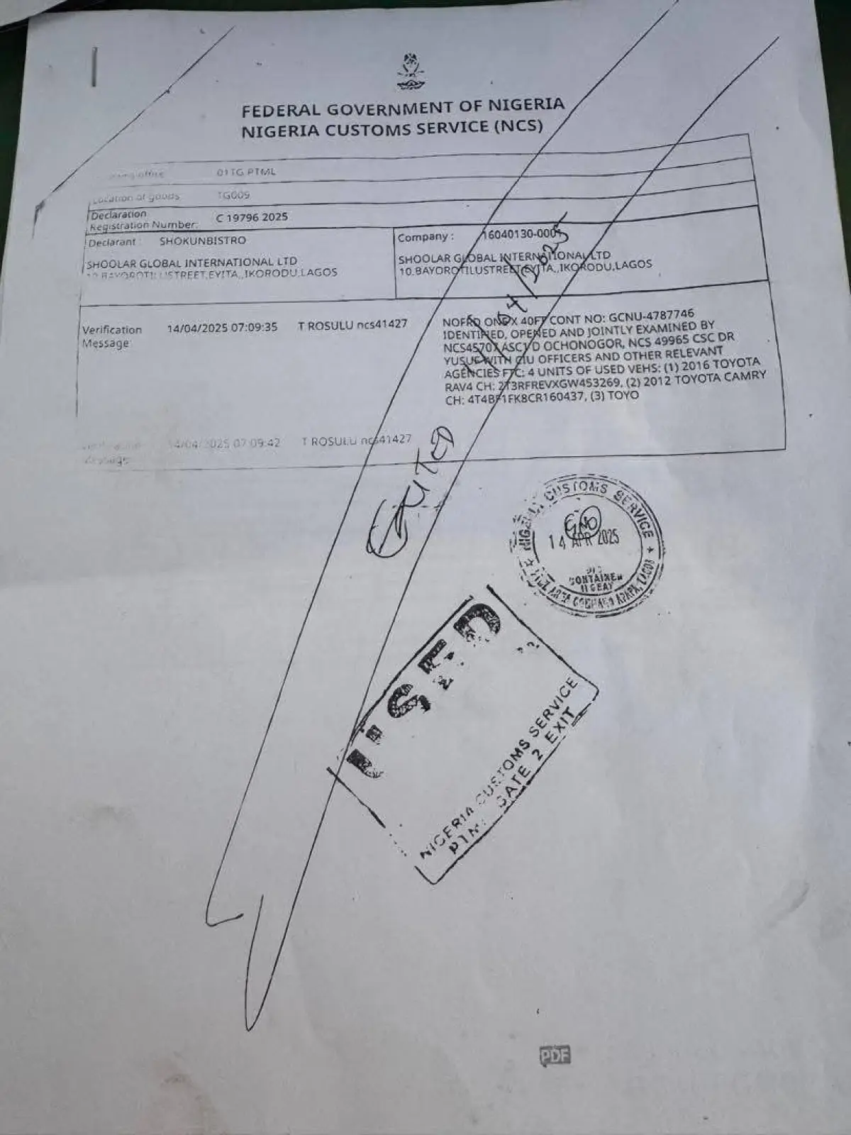 Toyota Camry LE 4Plugs 2012 - Image 16