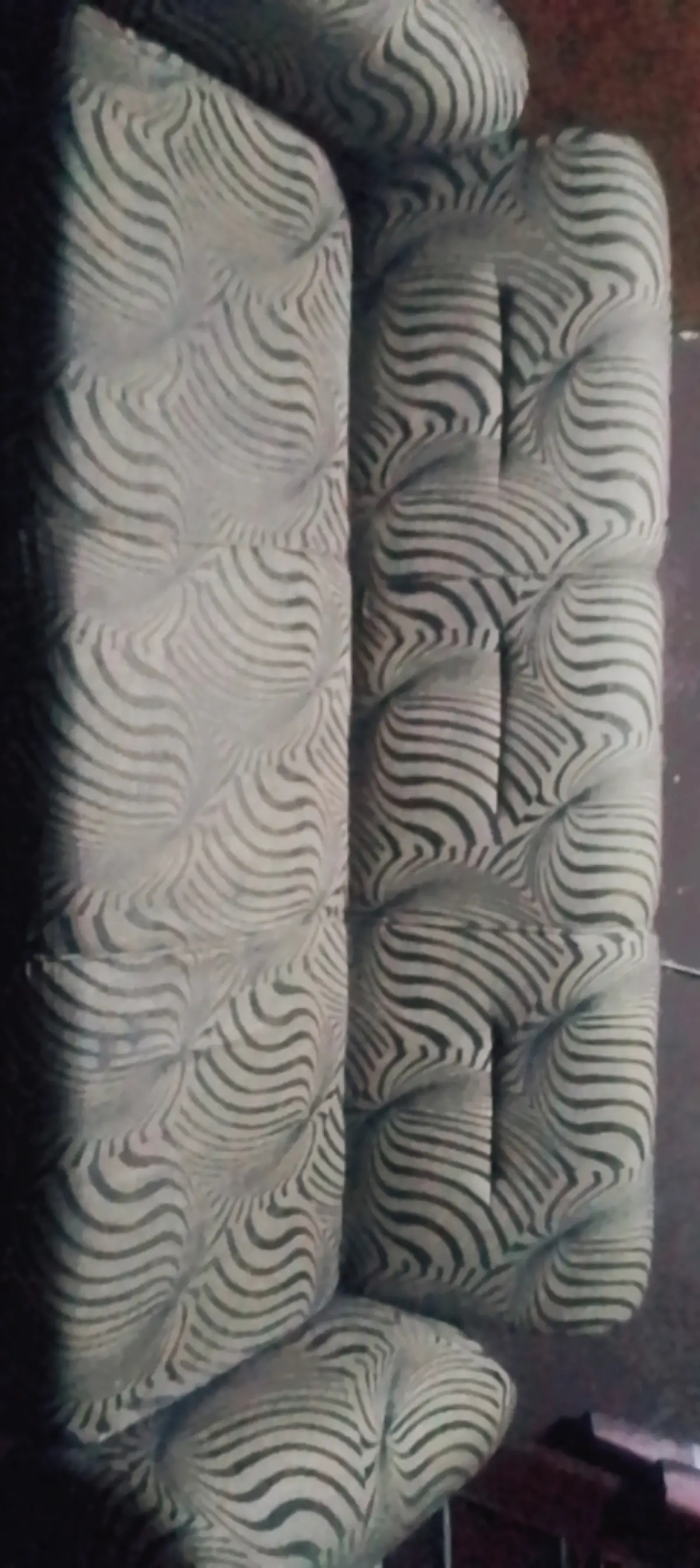 One 3 Seater Upholstery Chair Two Single Seater Upholstery Chairs - Image 2