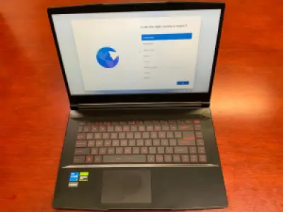 Foreign used MSI Thin GF63 Core i5 12th Gen