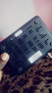 Dstv decoder with dish and wire