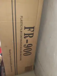 FR-900 Plastic Film Continuous Sealing Machine