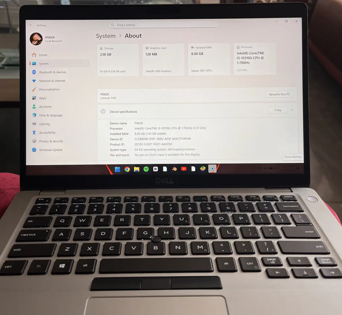 Dell latitude 5410 - Image 1