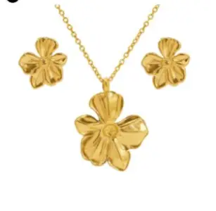 Unique 18 k plated gold