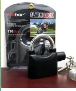 Alarm padlock
