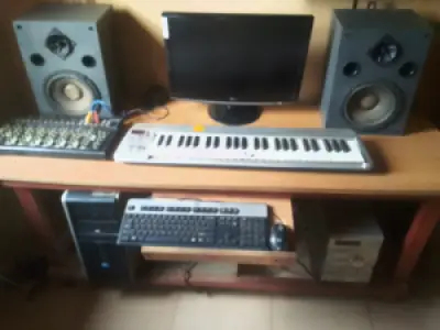 Music studio equipments