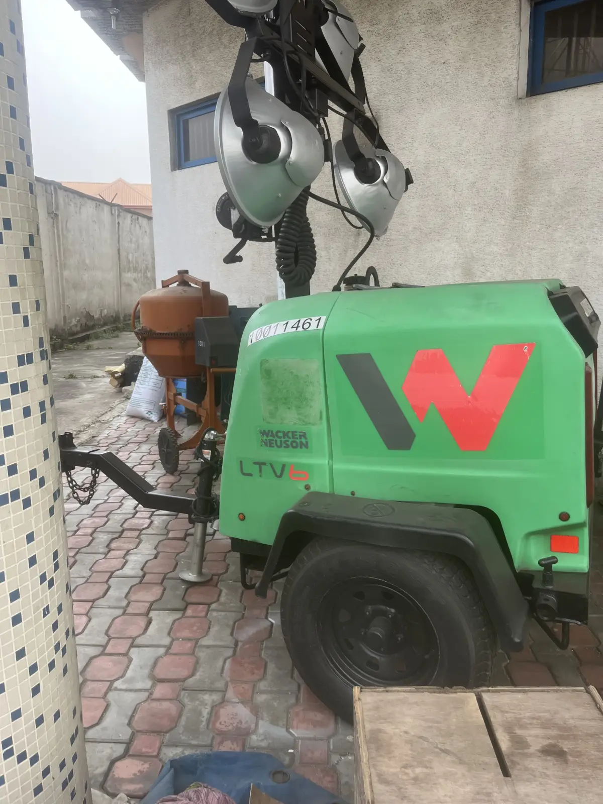 Generac Mlt3060kv - 6kv Light Tower (Kubota Electric Winch) - Image 1