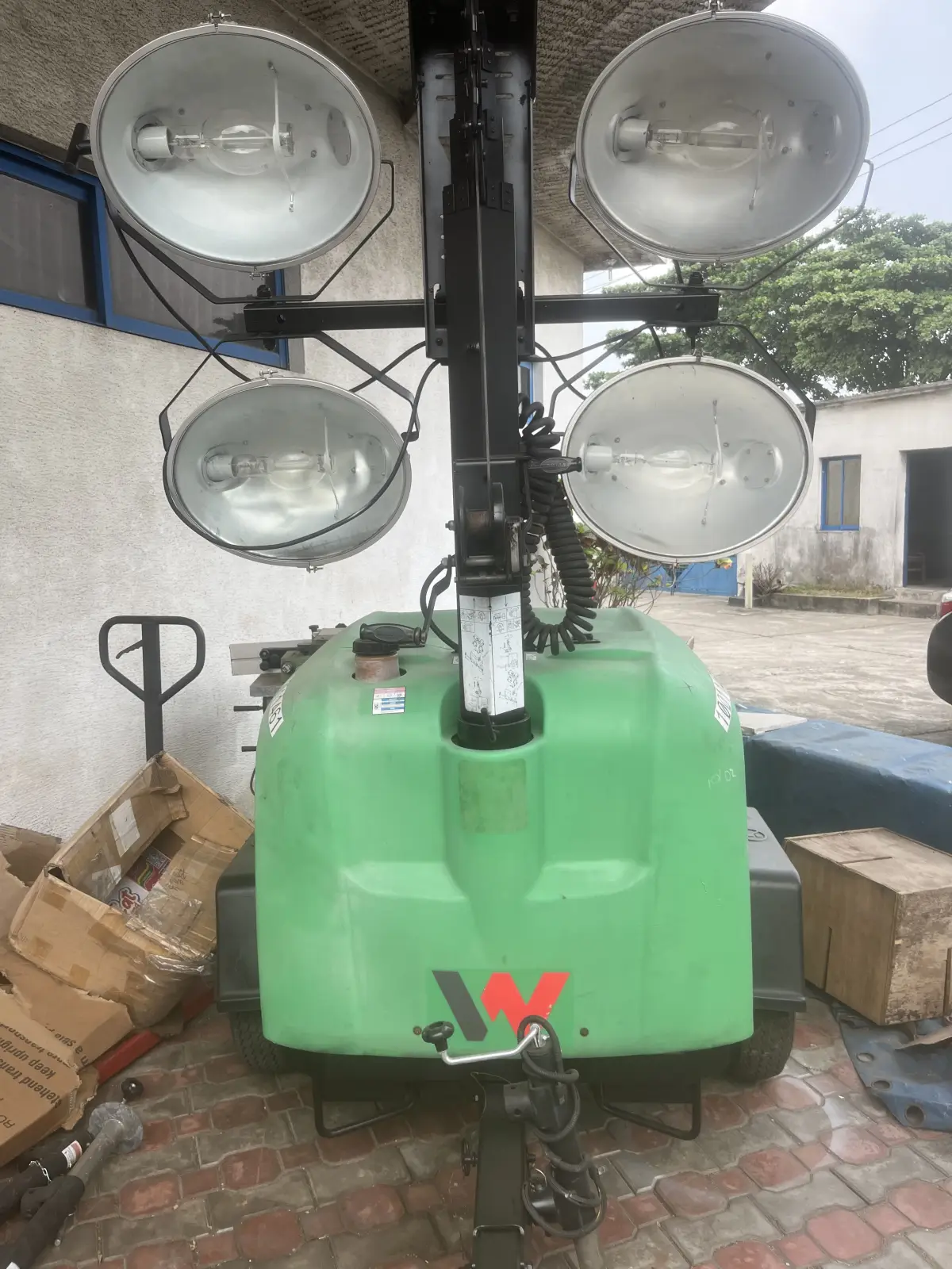 Generac Mlt3060kv - 6kv Light Tower (Kubota Electric Winch) - Image 3