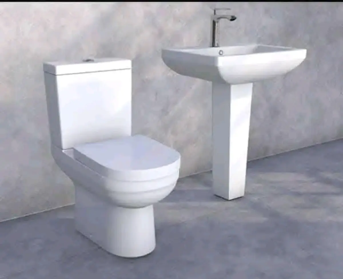 Complete WC Toilet Set - Image 1