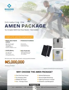 Rhizome Renewables Solar (complete 15kWh installation)