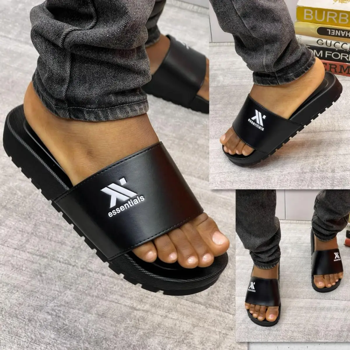 Slide, snapcap, jeans chain, socks, shoes - Image 5