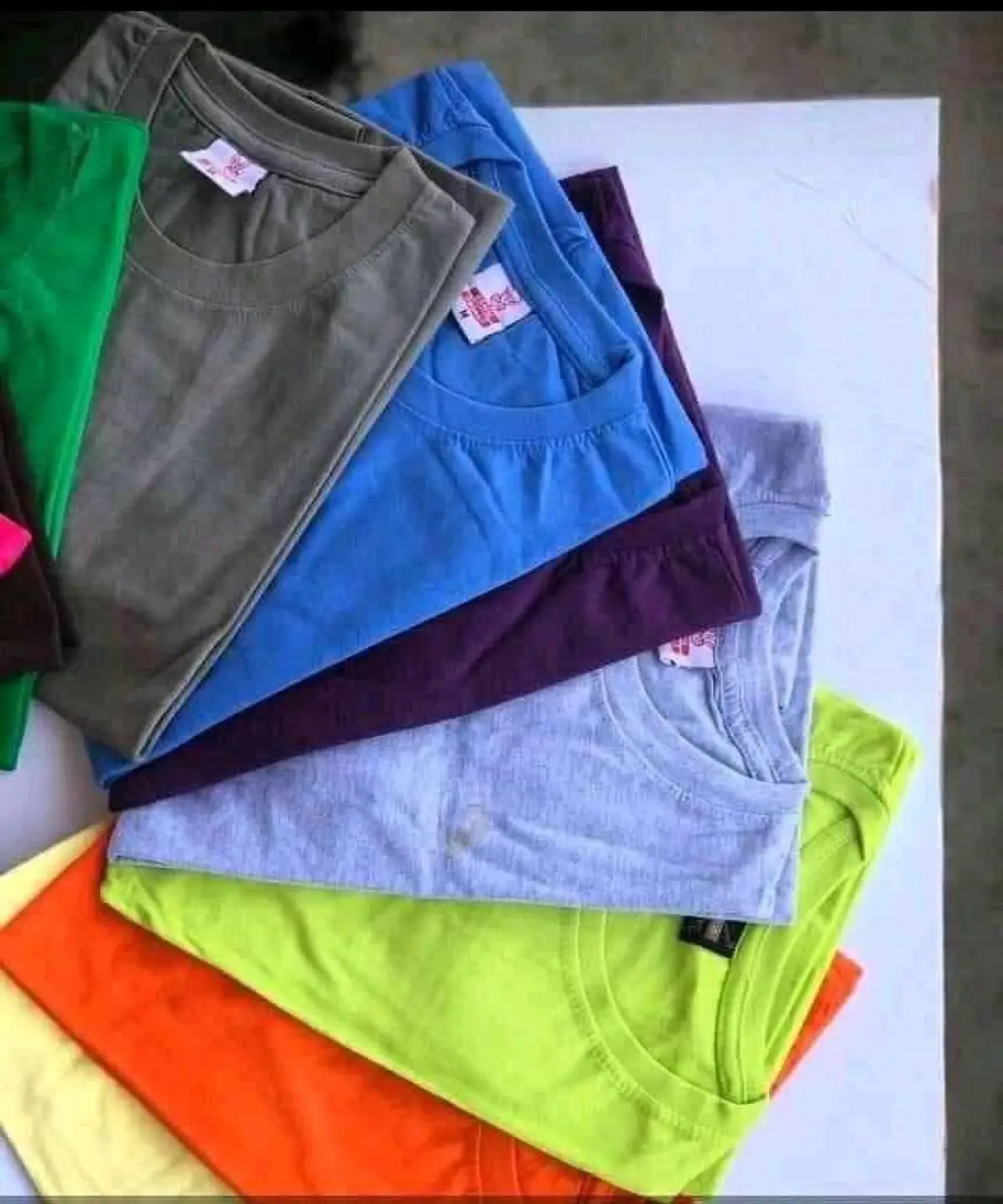 Unisex Plain Tees - Image 1