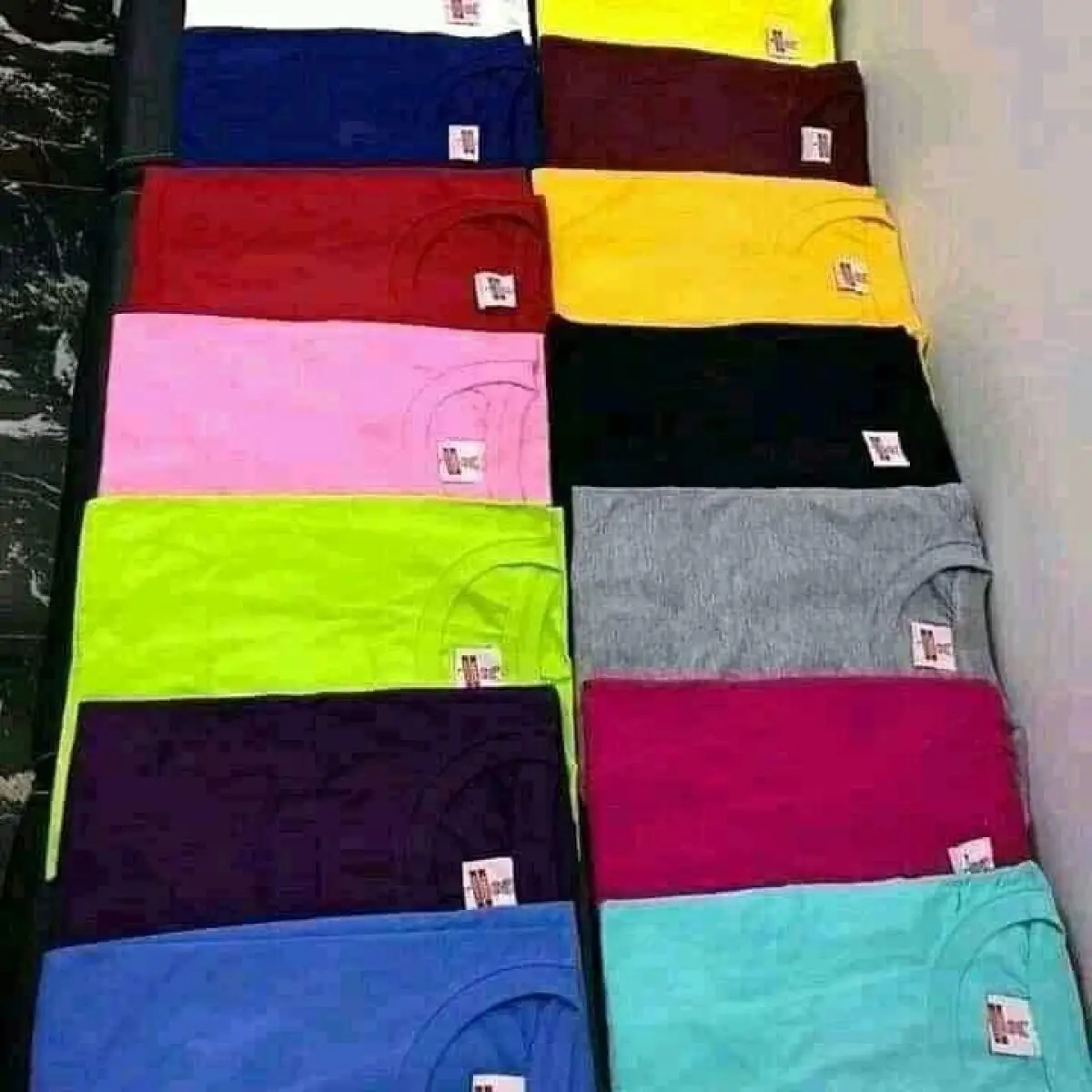 Unisex Plain Tees - Image 4