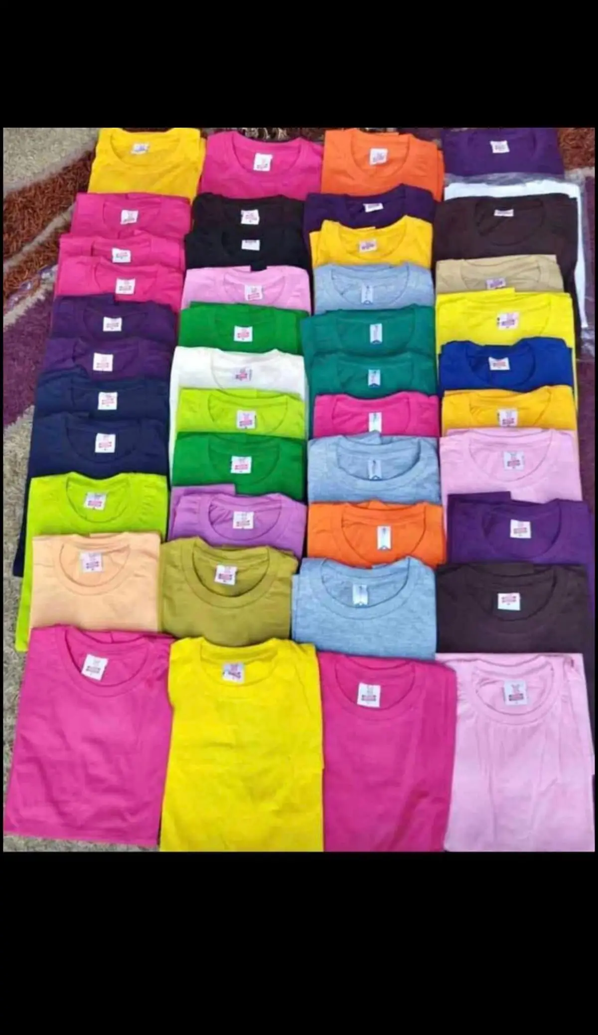 Unisex Plain Tees - Image 5