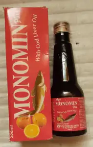 Monomin Plus Syrup with Cod Liver Oil 200ml