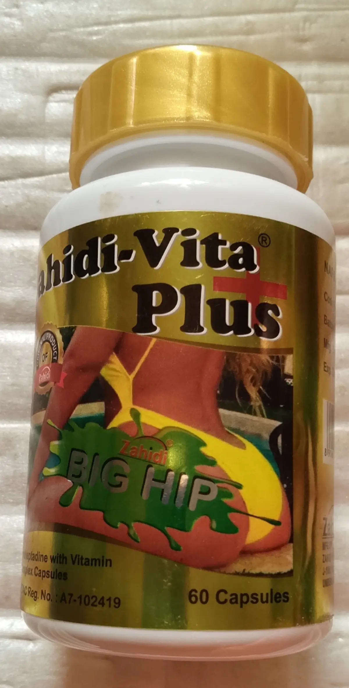 Zahidi Vita Plus Capsule for Big Hips and Butt Enlargement - Image 3