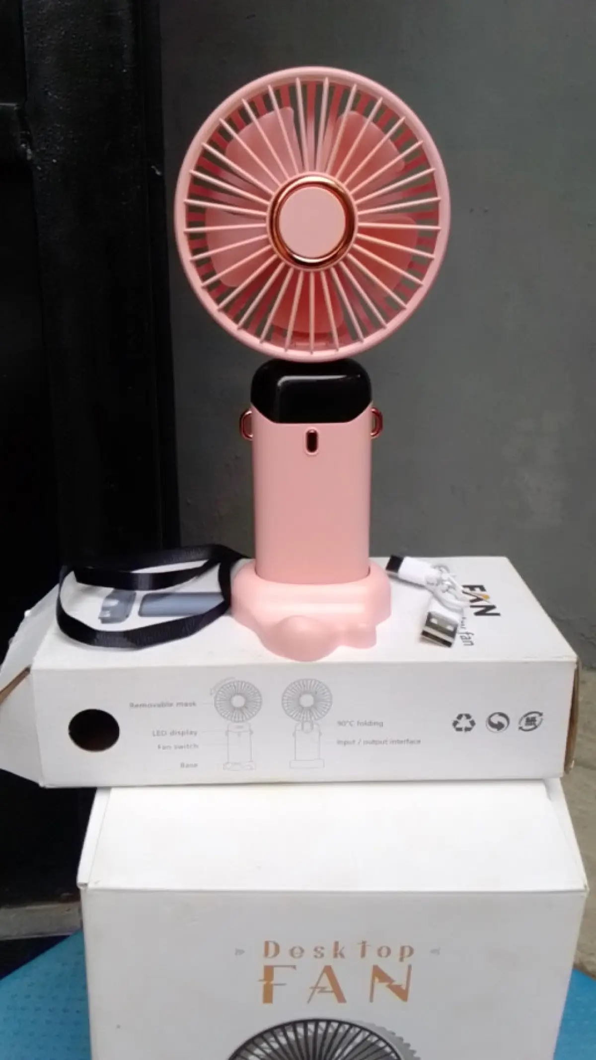 Rechargeable Hand Fan - Image 2