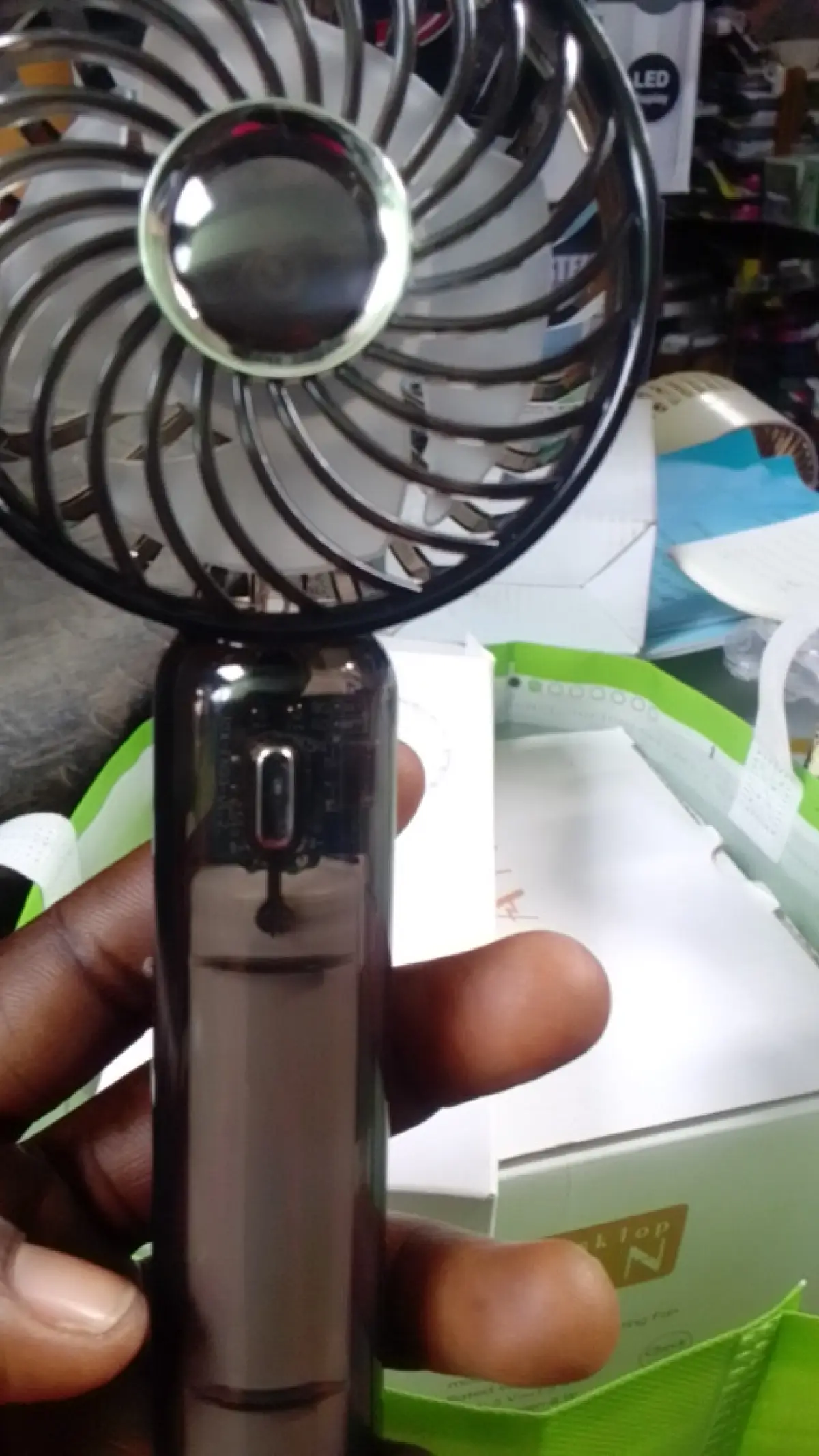 Rechargeable Hand Fan - Image 4