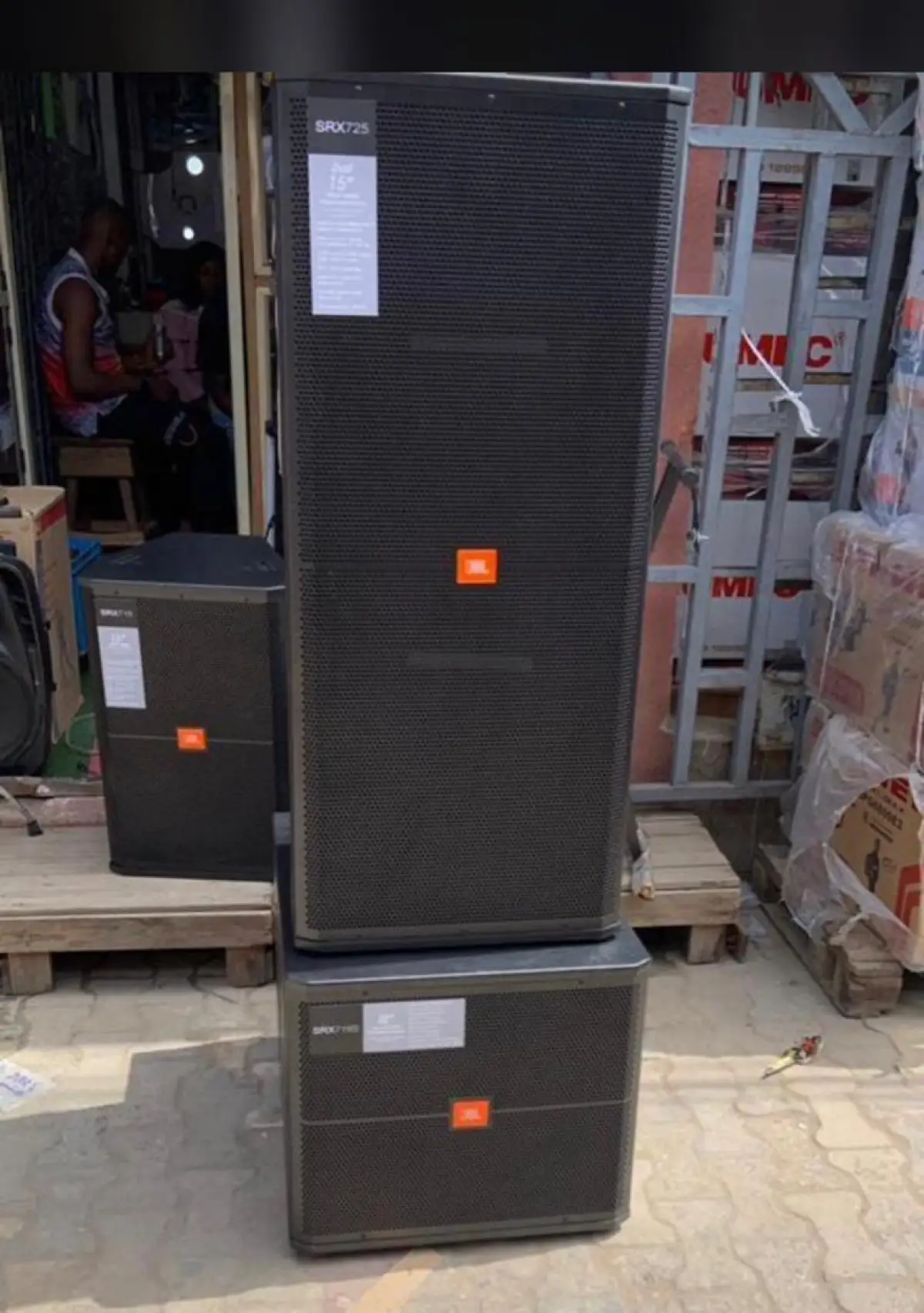 Quality JBL double speaker's SRX-725 - Image 3