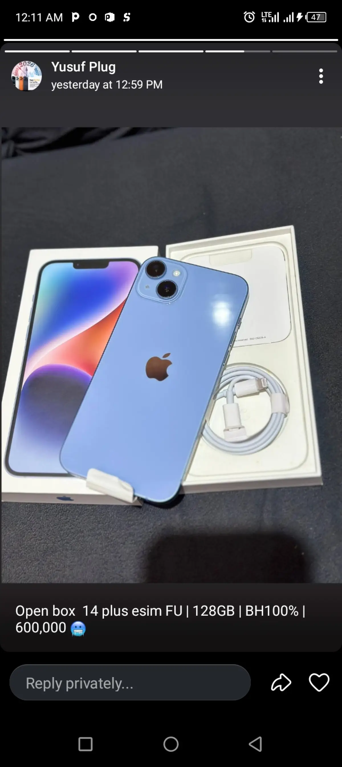 iPhone 13pro 128gb NFID - Image 1