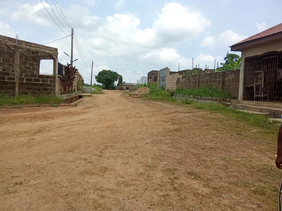 Empty land for hostel at igbesa - Image 1