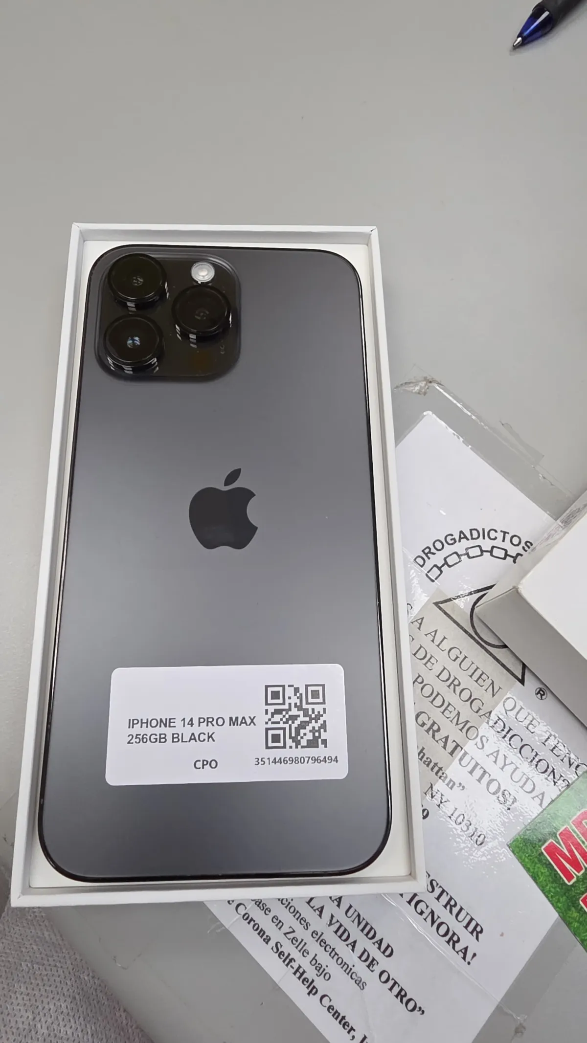 iPhone 14 pro max 256gig e sim 100 battery health, no repairs parts - Image 3