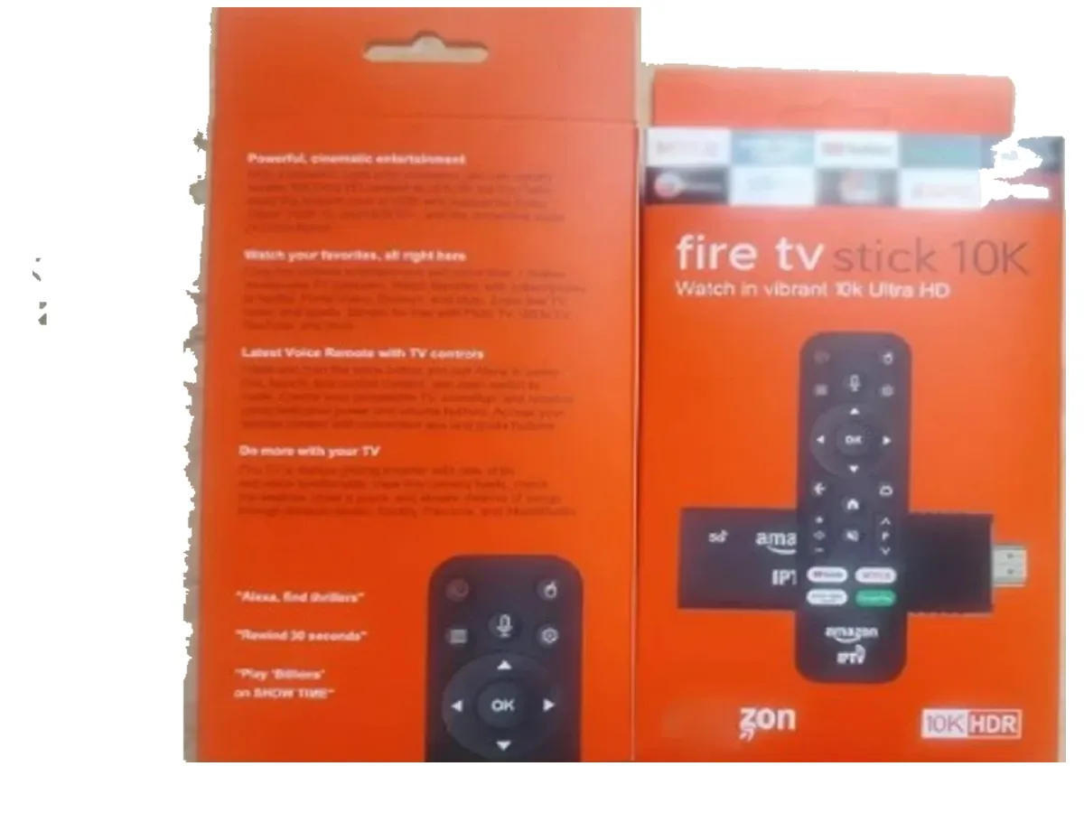 Fire TV Stick Full HD 10K 1080P WiFi 6 Google Voice, NETFLIX, Youtube, etc - Image 3