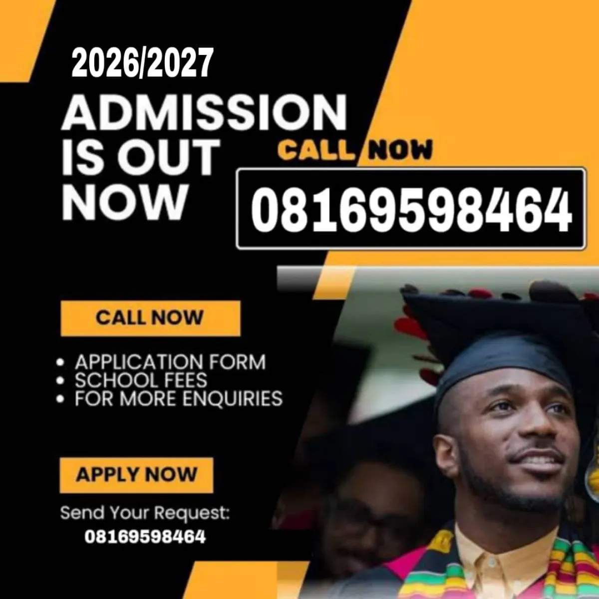 Mountain Top University 20262027 Admission REG is OUT Call Dr. Fai - Image 1