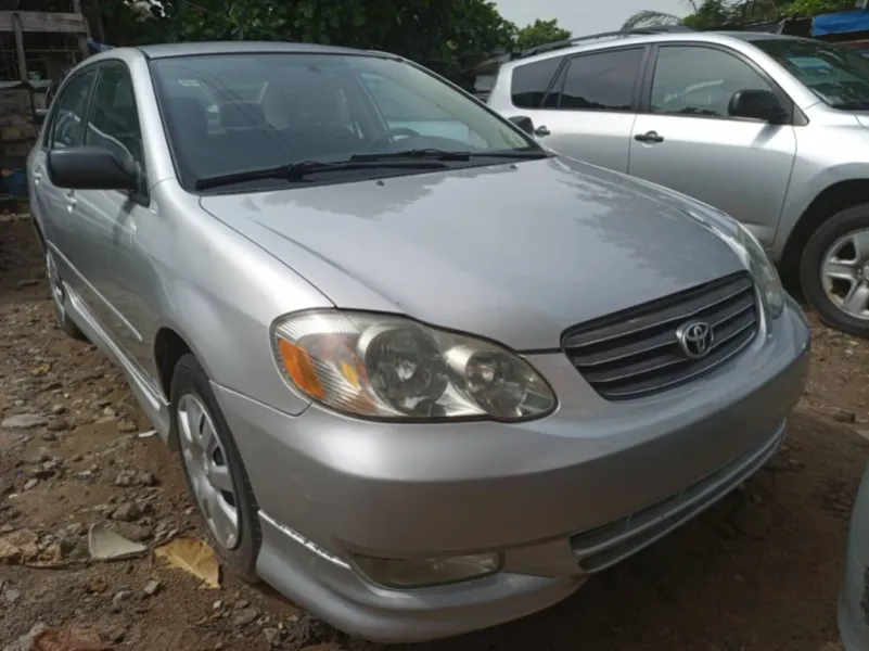 2004 Toyota Corolla Sport Direct Tokunbo