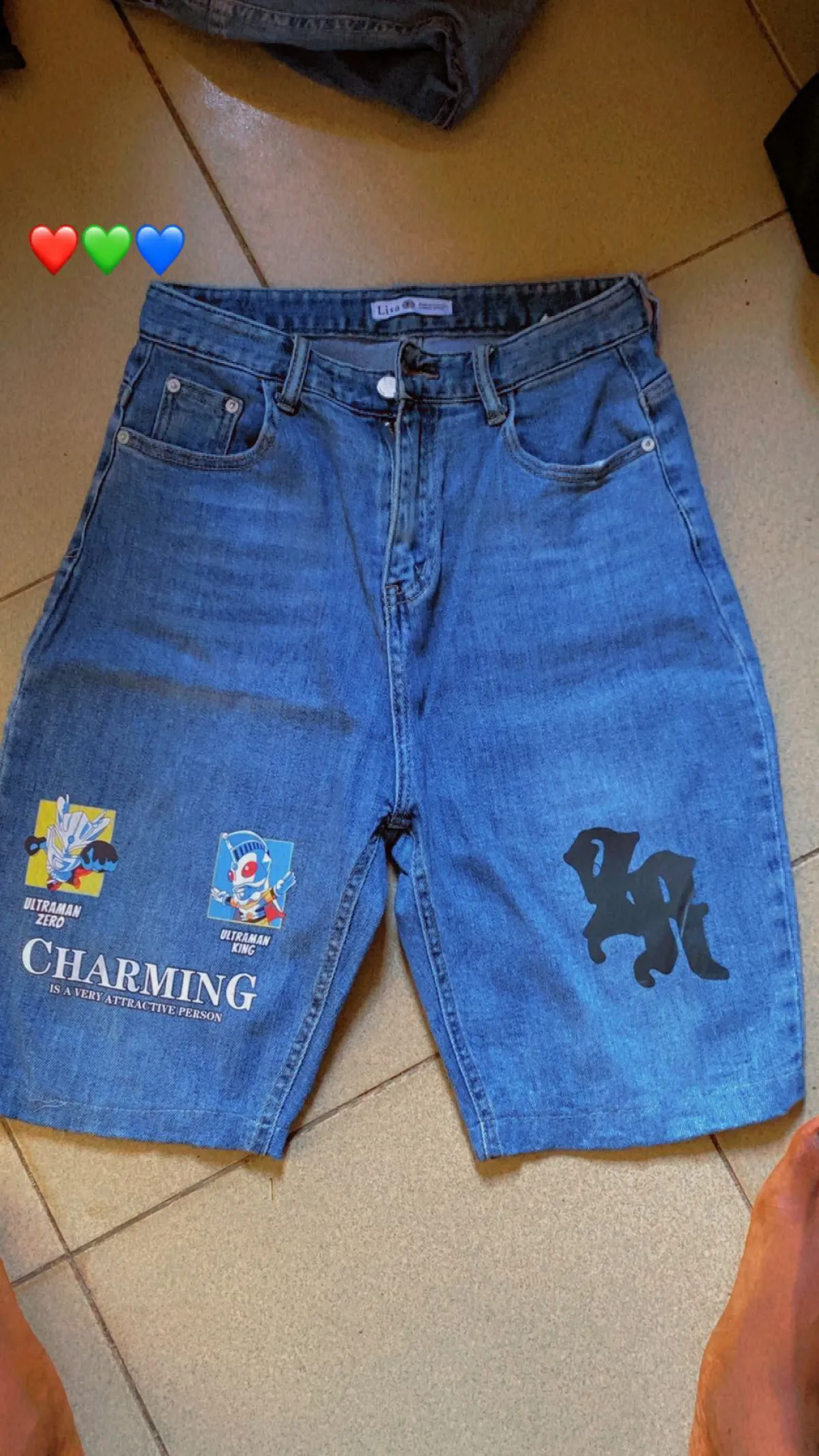 Boyfriend short pants - Image 1