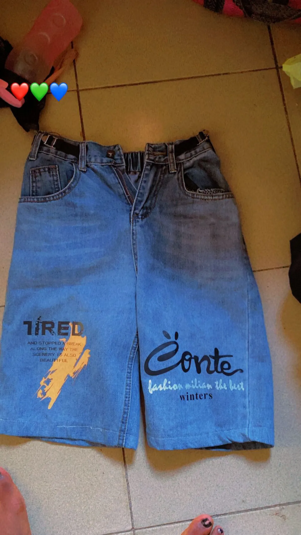 Boyfriend short pants - Image 3