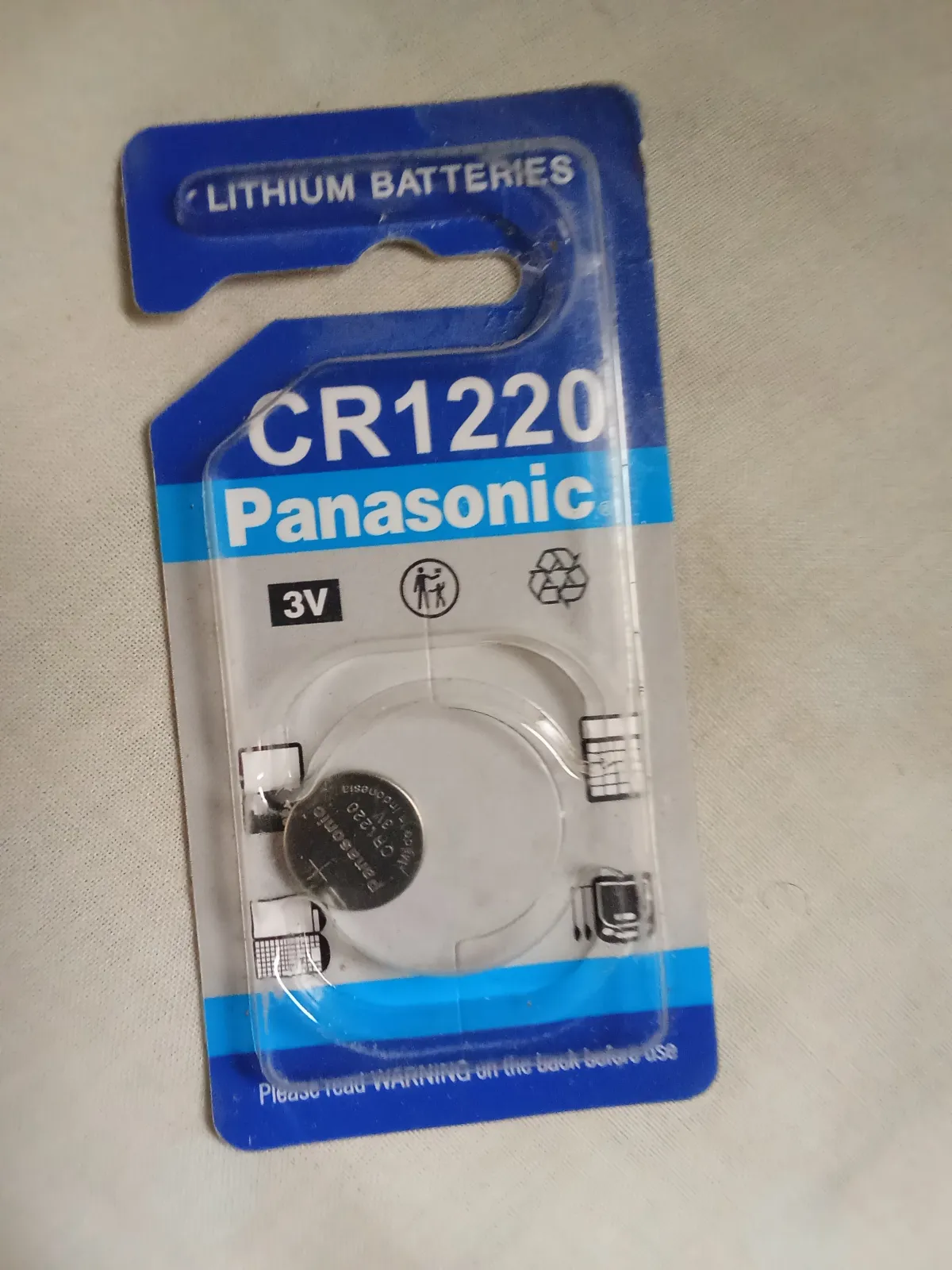 Panasonic CR2450 Lithium Cell 3volts Battery - Image 3
