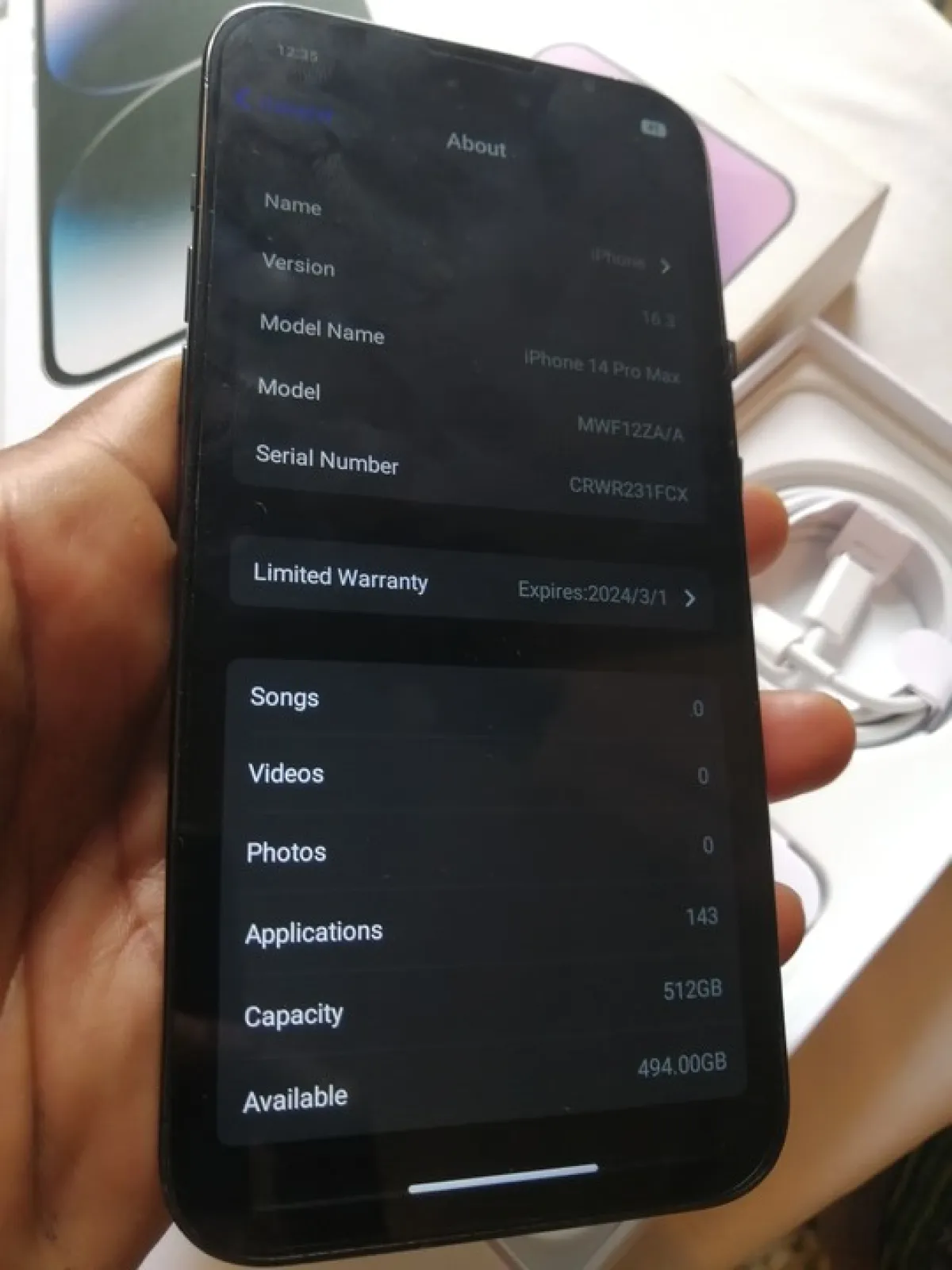 Brand New Iphone 14 Pro Max for sale - Image 3