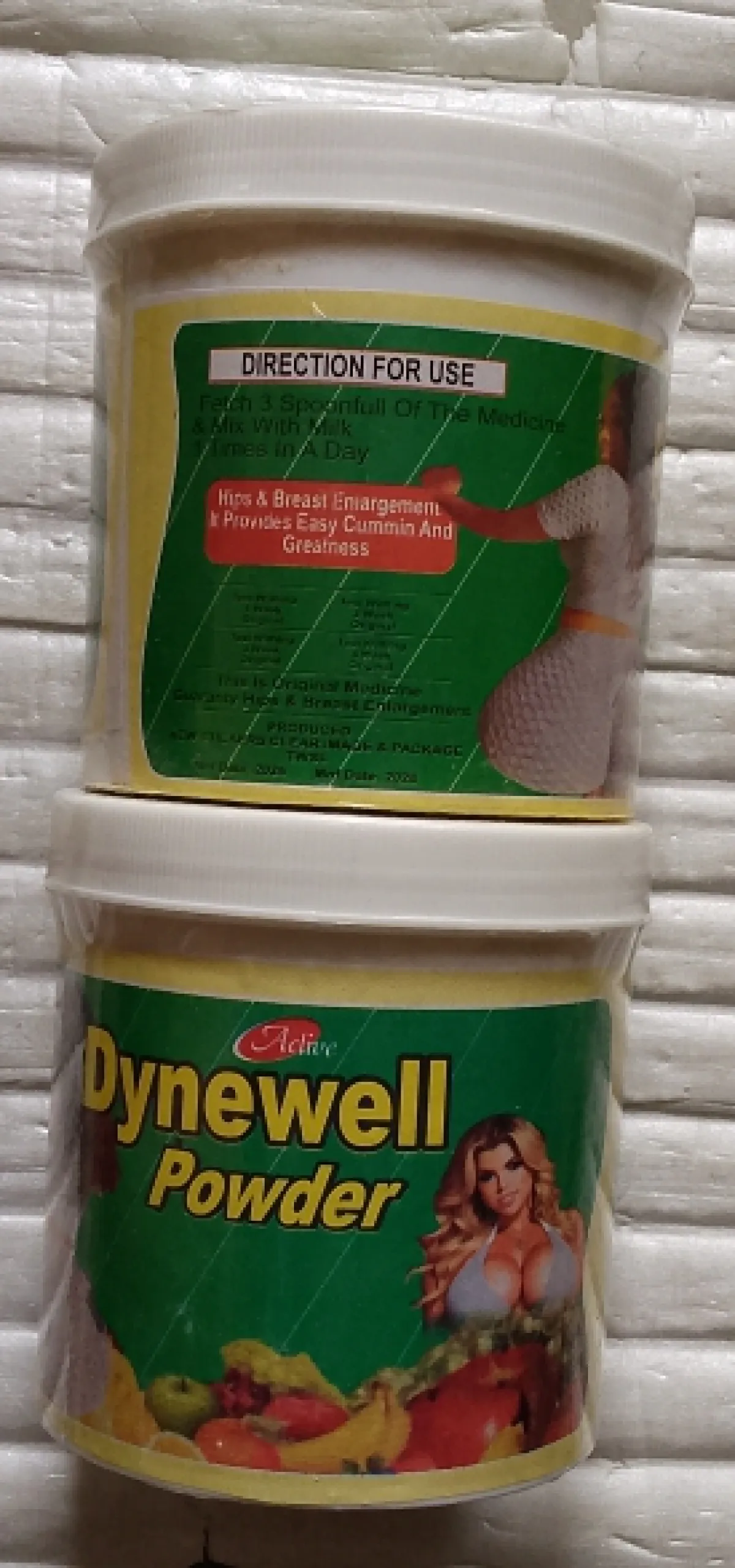 Active Dynewell Powder for Butt and Breast Enlargement - Image 4