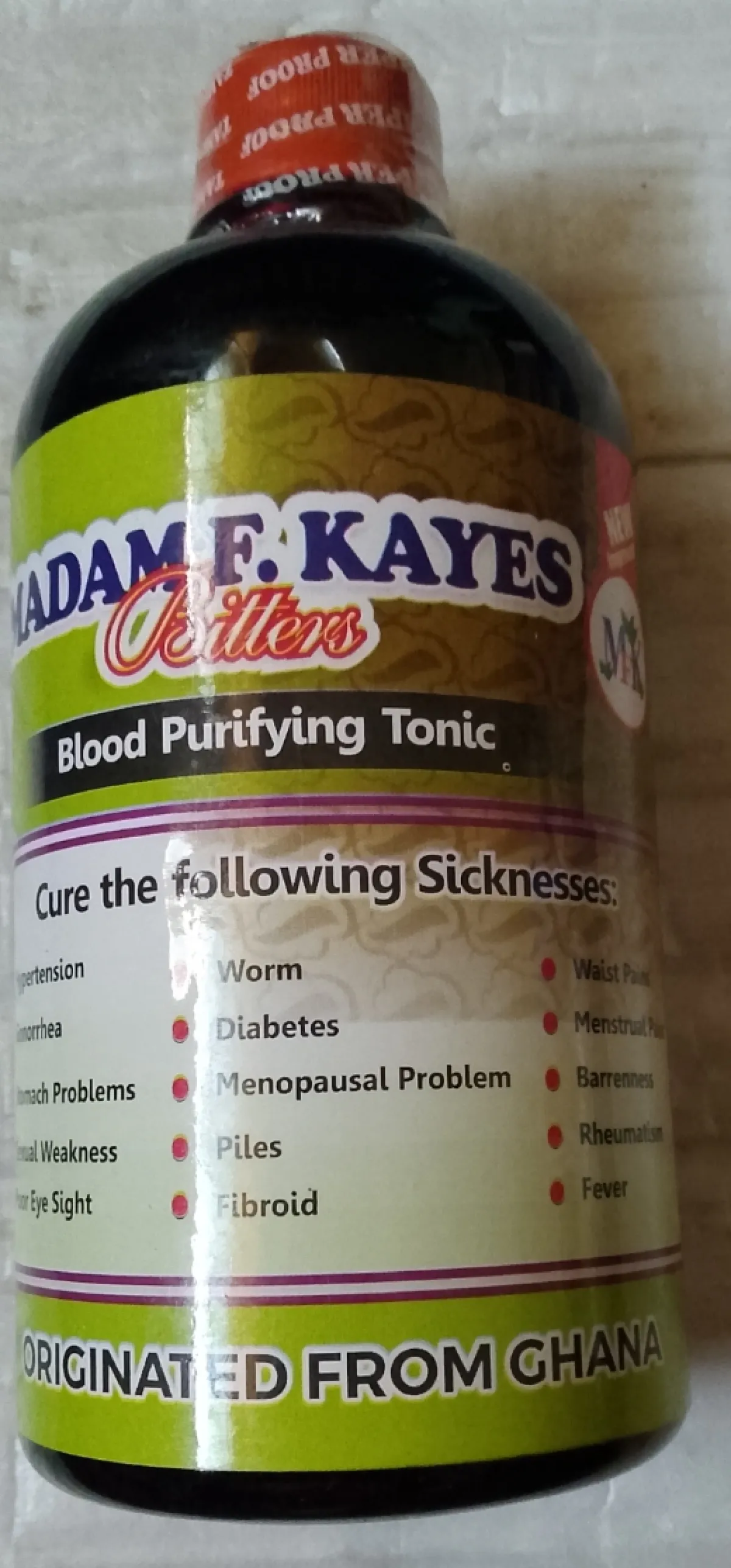 Madam F Kayes Bitters Blood Purifying Tonic - Image 2