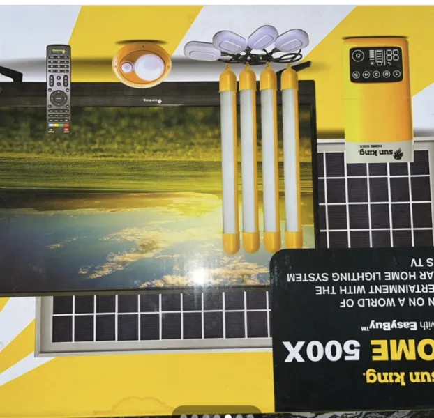 Solar Sun King 32 TV Complete Solar System