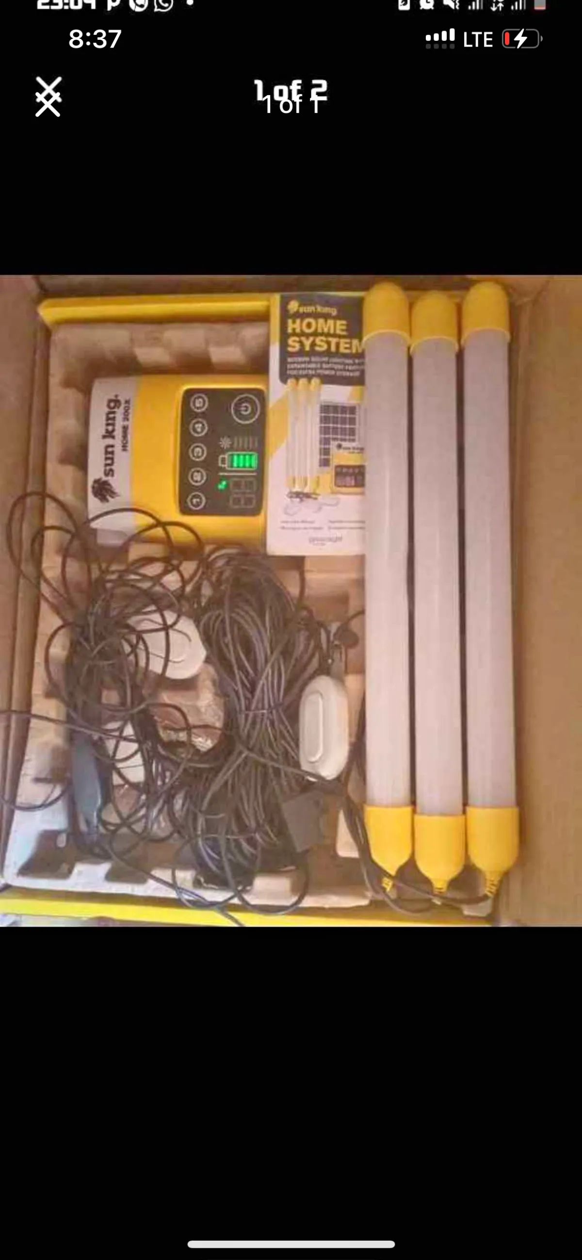 Solar Sun King 32 TV Complete Solar System - Image 4