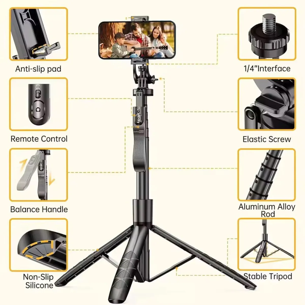 L16 Selfie Stick Tripod. - Image 4