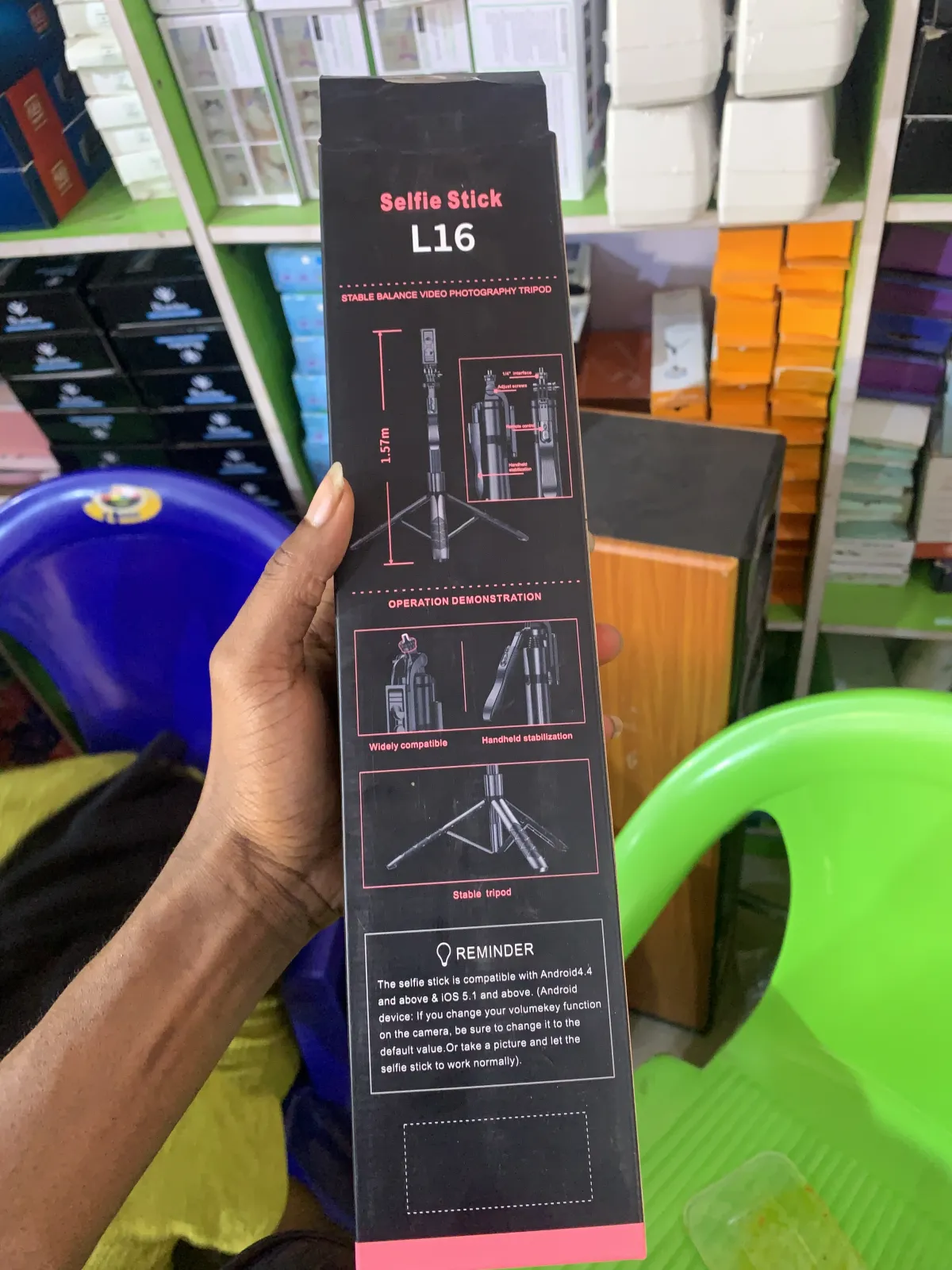 L16 Selfie Stick Tripod. - Image 6