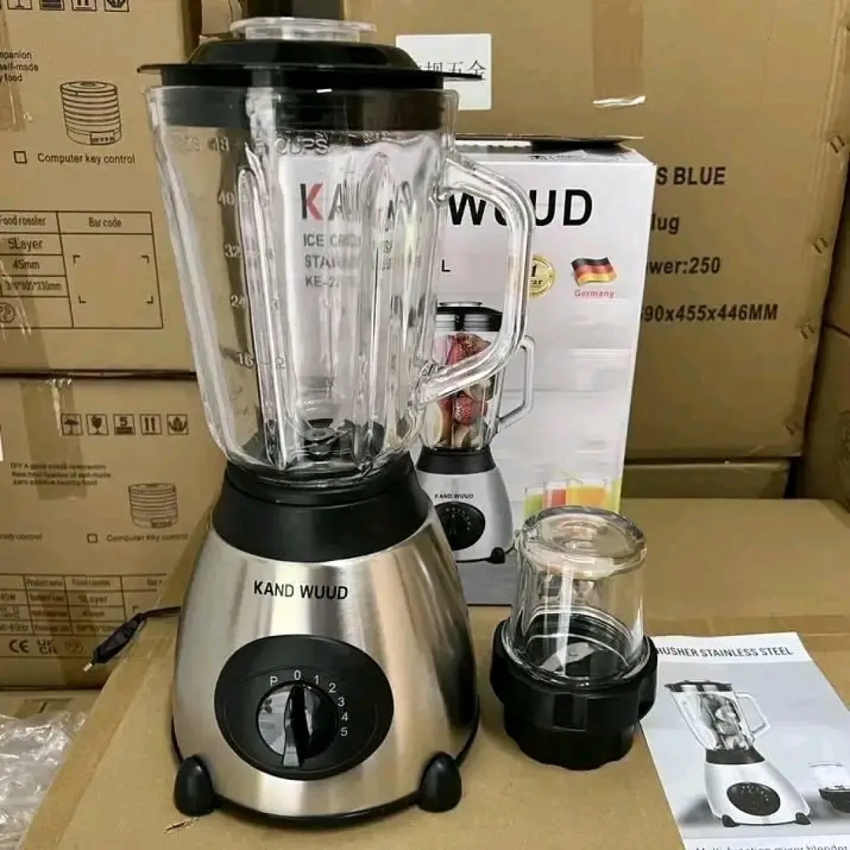 4 L original kenwood double jar for sale - Image 3