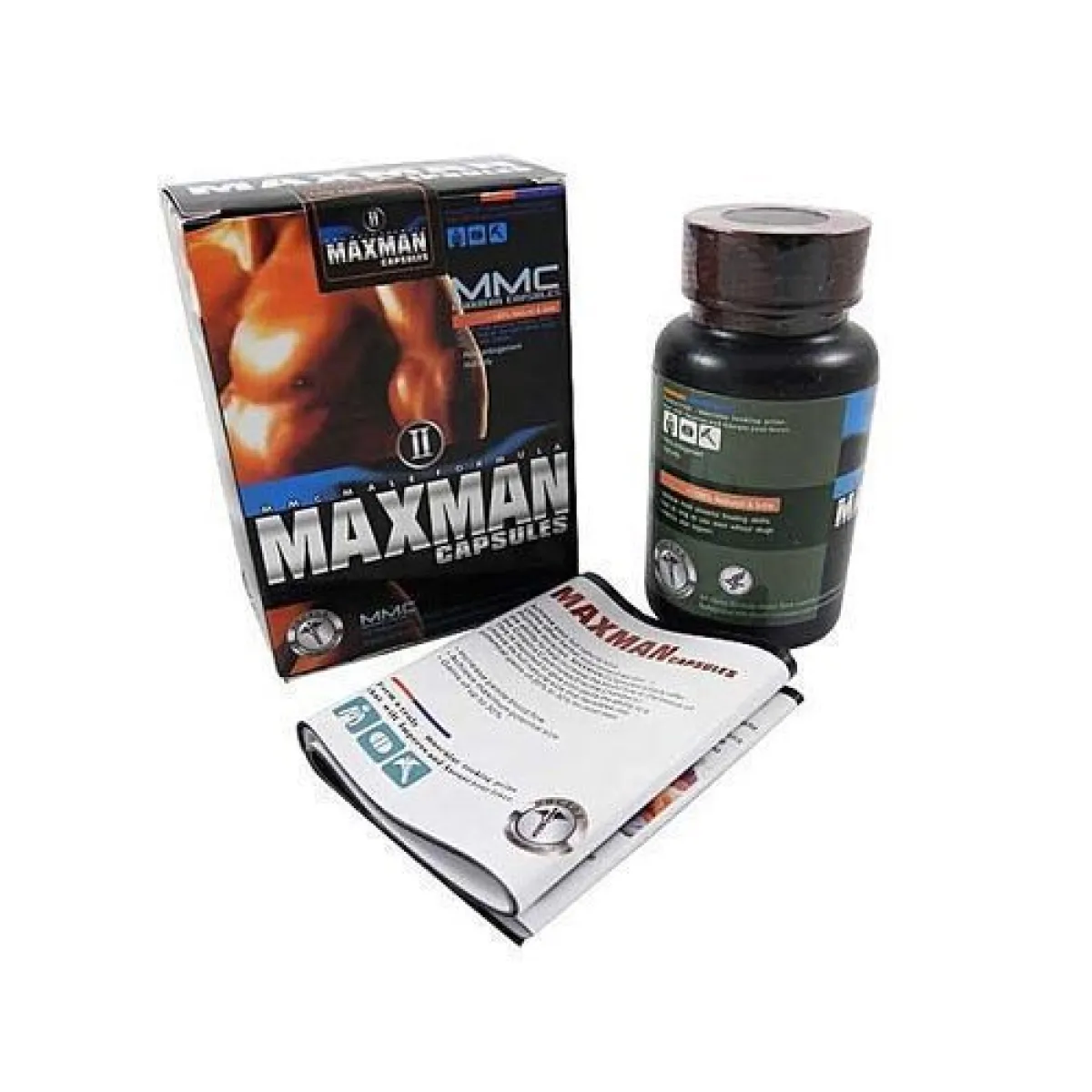 Maxman 2 Herbal Supplement Performance, Stamina Vitality Support (60 Cap) - Image 1
