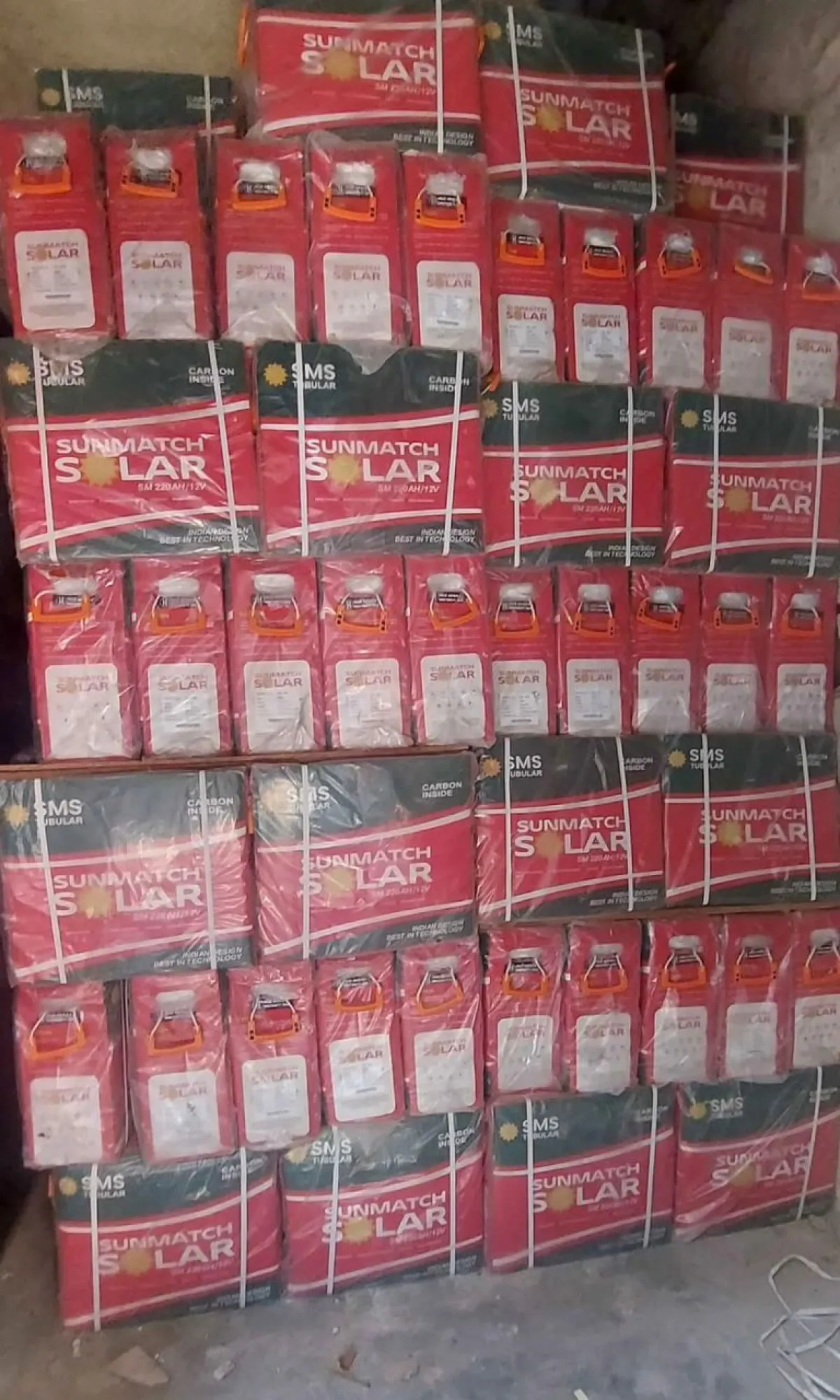 SMS solar tubular battery 12v - Image 2