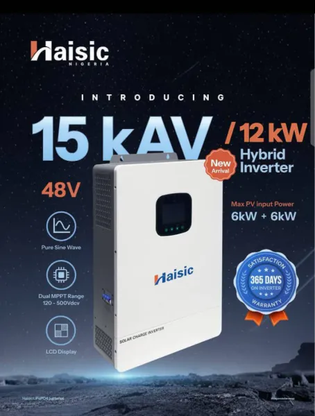 15kva 48v Haisic hybrid inverter